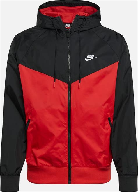 rot schwarze nike jacke